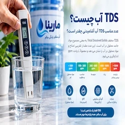 TDS آب چیست؟ عدد مناسب TDS آب آشامیدنی چقدر است؟
